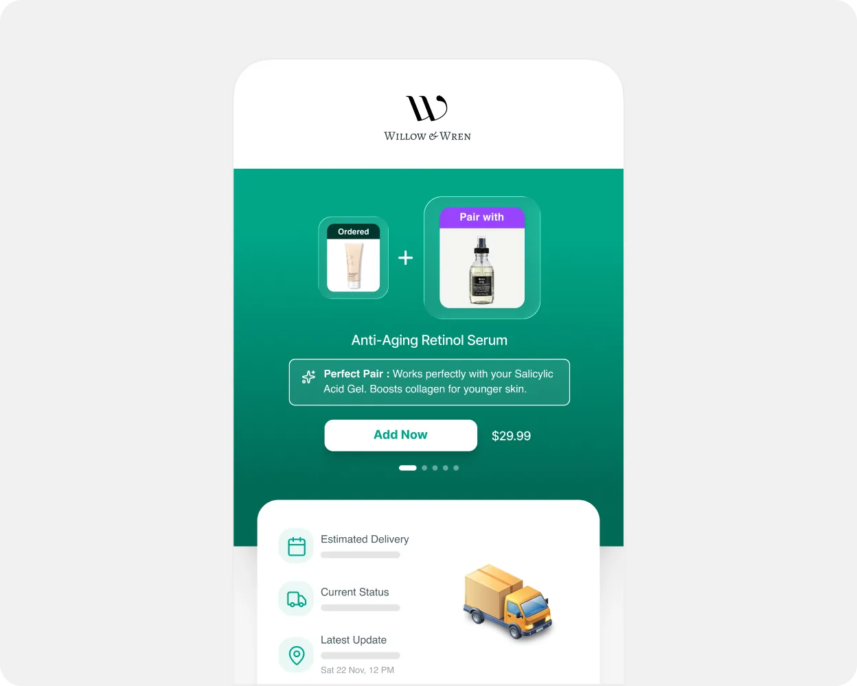 ClickPost personalized tracking experience